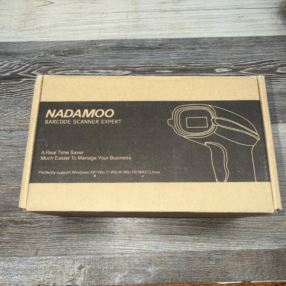 NADAMOO BUR3003 433MHz Wireless Barcode Scanner